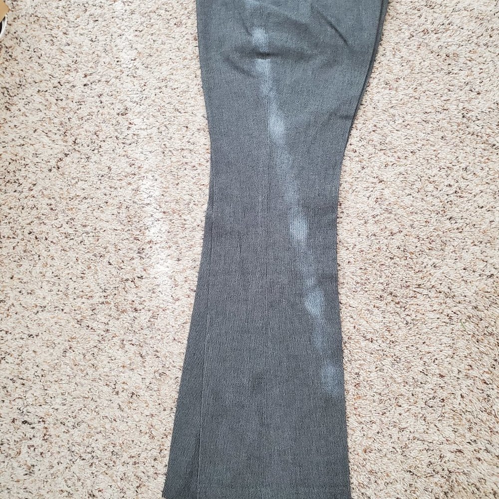LOFT Bootcut Grey Slacks